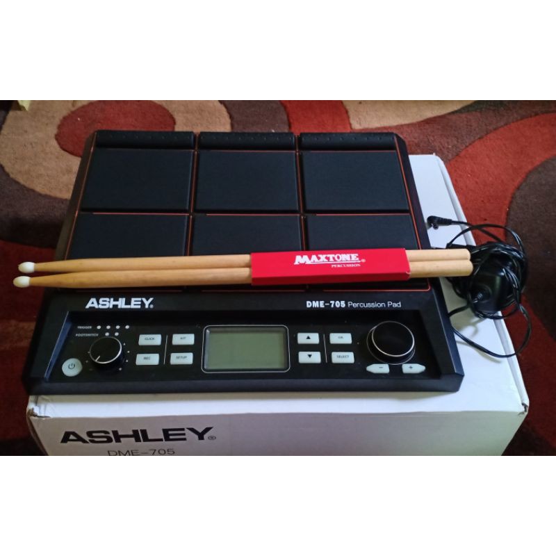 Drum Pad Elektrik Ashley DME-705 Percussion Pad