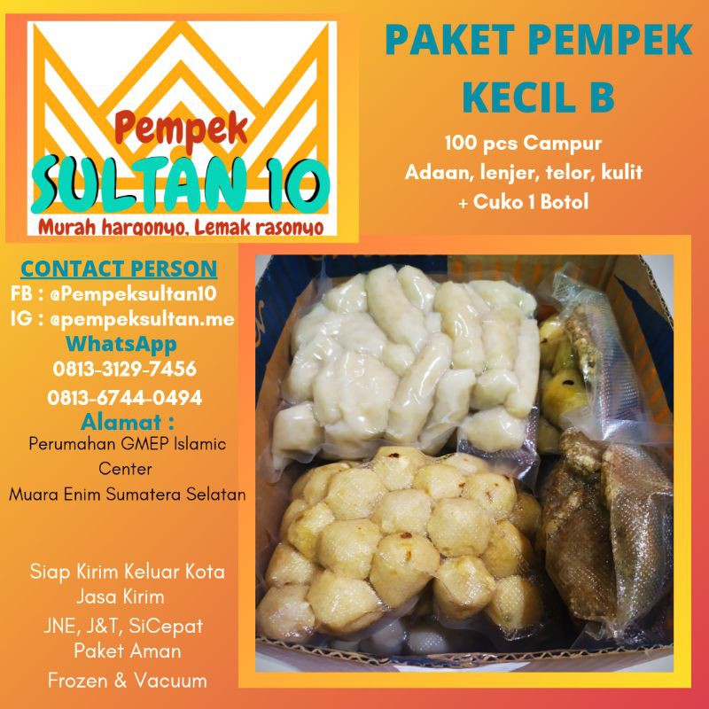 

Paket Pempek Kecil B