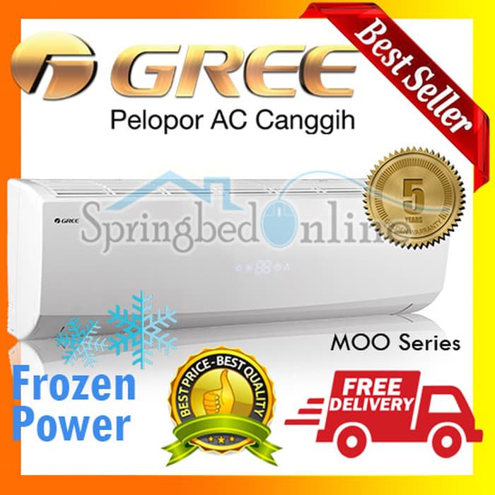 Best Seller AC GREE SPLIT STANDARD GWC 05MOO2 1 2 PK GARANSI RESMI LOW WATT 360 W Limited