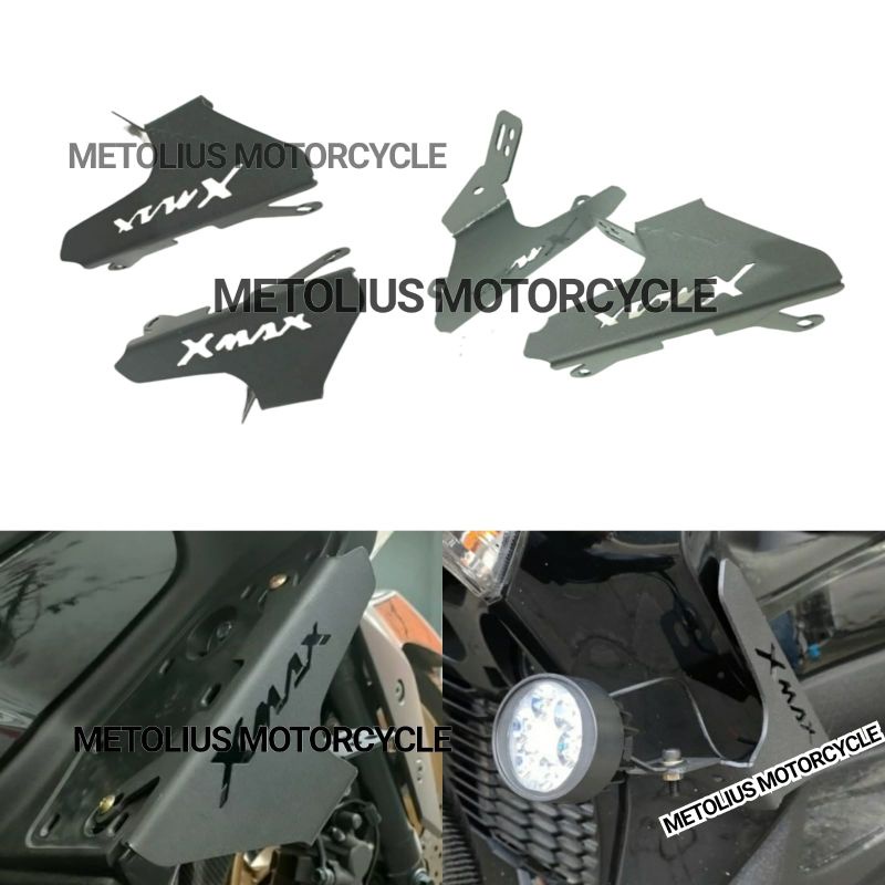 breket lampu xmax breket dudukan lampu xmax breket crashbar lampu xmax