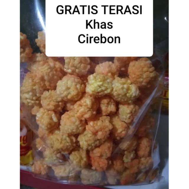 

Rengginang Rasa Keju 250gr ENAK GURIH RENYAH GRATIS terasi khas cirebon