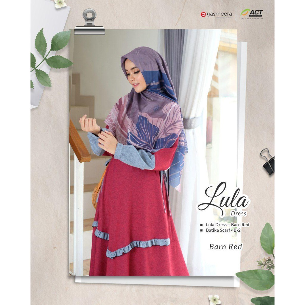 GAMIS LULA || DRESS ONLY ||  YASMEERA