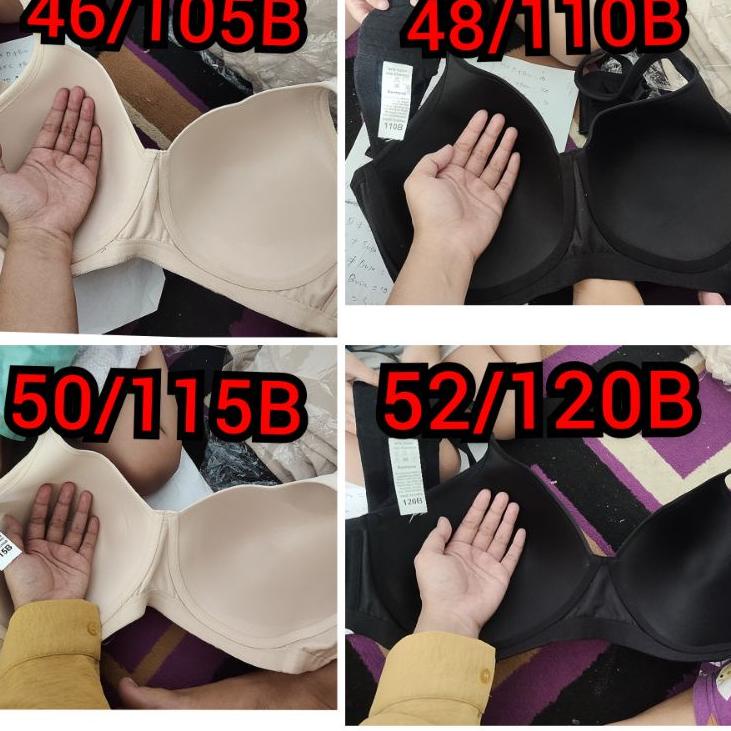 Penjualan Terbanyak.. BRA EURO BH JUMBO CUP D E F G SIZE 36 38 40 42 44 46 48 50 52 54