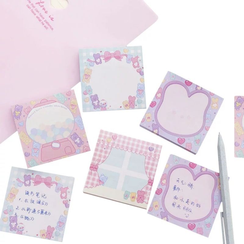 

Sticky notes 80 lembar Pink Kawaii