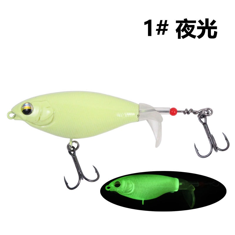 1Pcs Umpan Pancing Hard Bait Bentuk Ikan Imitasi 6.5cm 6g Popper Fishing Lure Swimbait Bass Floating Bait Tackle