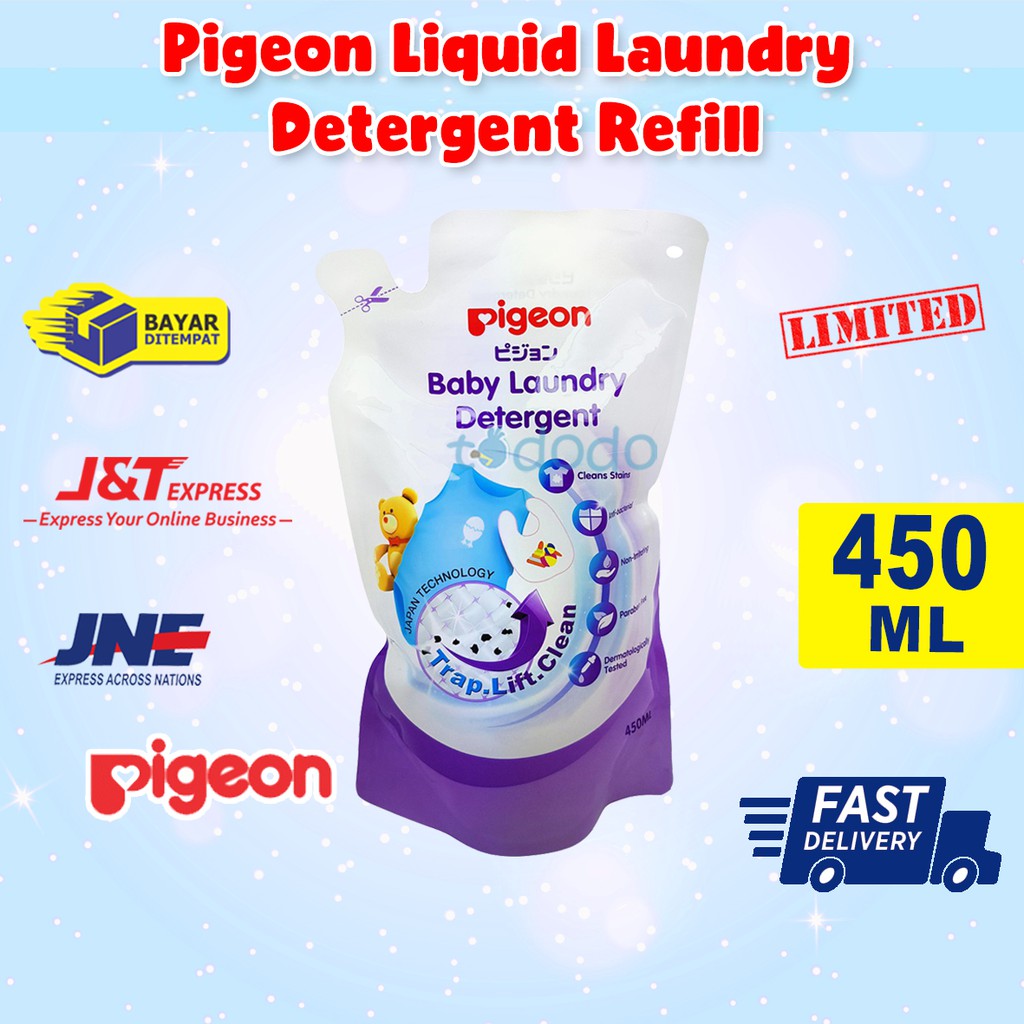 Pigeon Liquid Laundry Detergent Refill 450ml