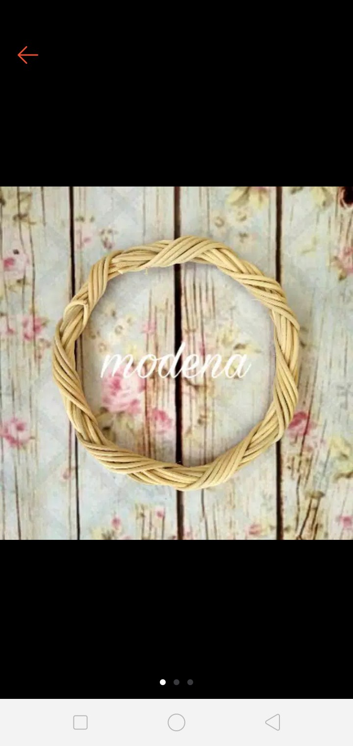 Ring Rotan Diameter 20cm