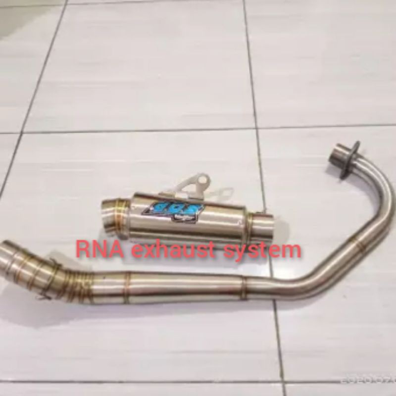 knalpot gl 100, gl pro, megapro, tiger, verza dos