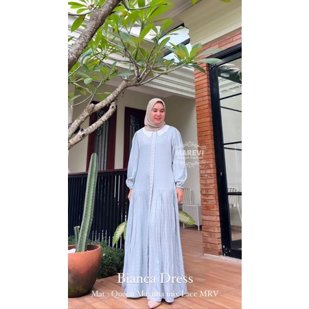 BIANCA DRESS BY MAREVI FASHION GAMIS ABAYA TERBARU
