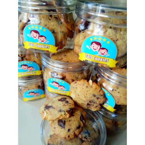 

Choco vanilla cookies