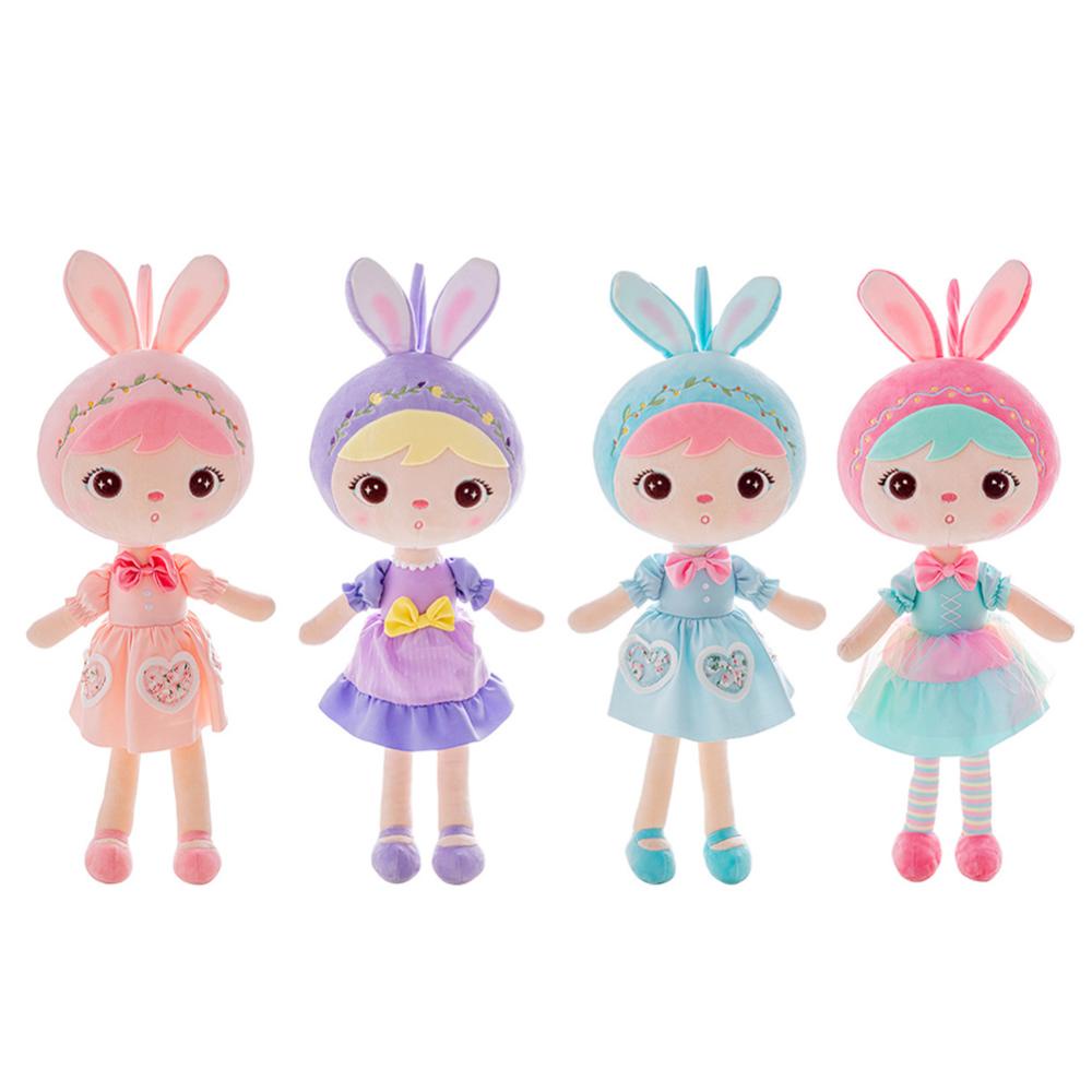 Timekey Mainan Boneka Stuffed Plush Metoo Jibao Lolita Dengan Dress Untuk Hadiah Ulang Tahun Anak R2W9