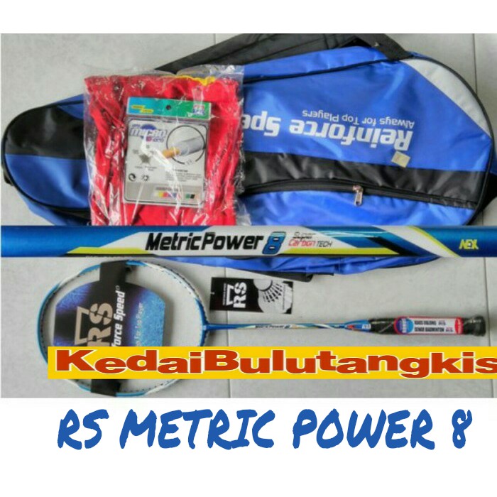 Promo RAKET RS METRIC POWER 8