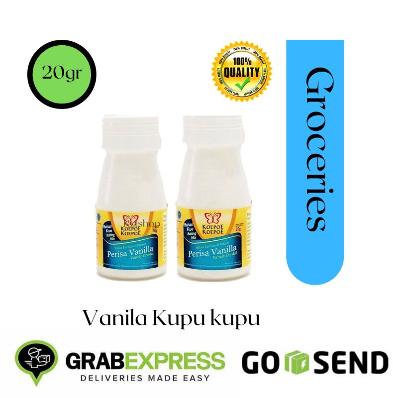 

Extract vanilin - Vanila Cap kupu kupu 20 gr