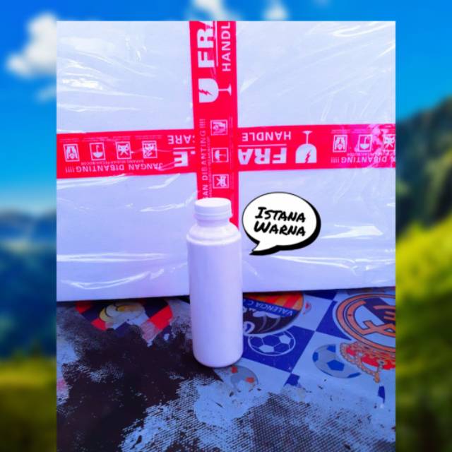 

Cat lukis styrofoam/sterofom/gabus