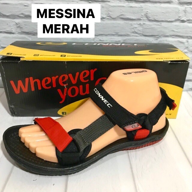 BIG SALE SANDAL GUNUNG CEWEK CONNEC MESSINA