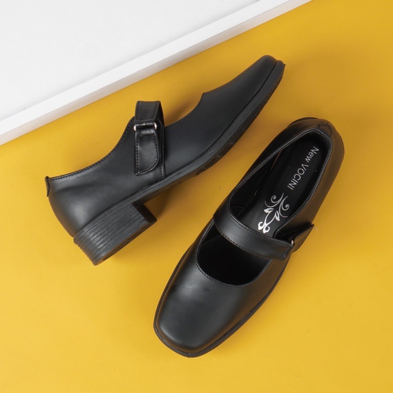 VELLANIPALMER S 301 - SEPATU PANCUS CASUAL HITAM WANITA
