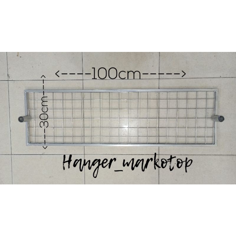 Ram jaring 30x100cm + sok