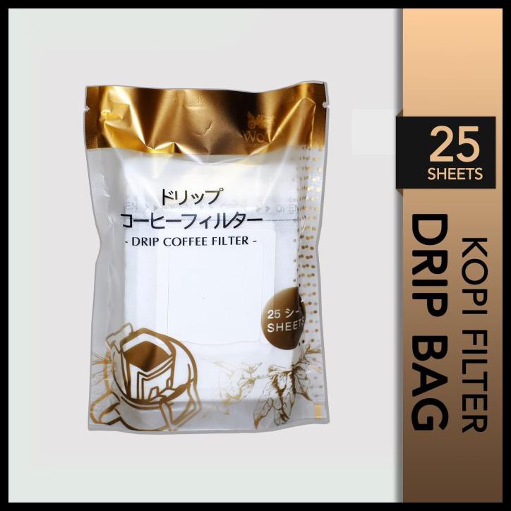 Woca Filter Bag Drip Kopi 25 Pcs By Adriana Shop