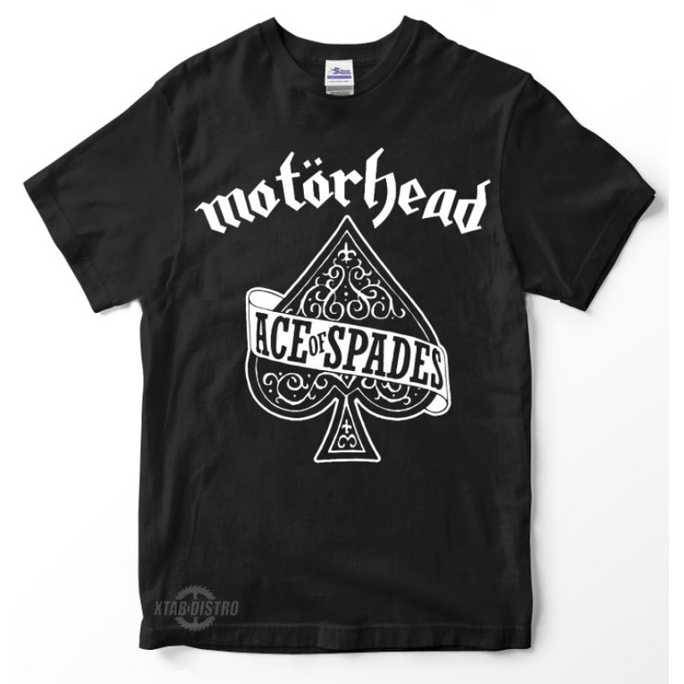kaos MOTORHEAD ACE OF SPADES Premium tshirt Motorhead everything louder than everything else kaos ba