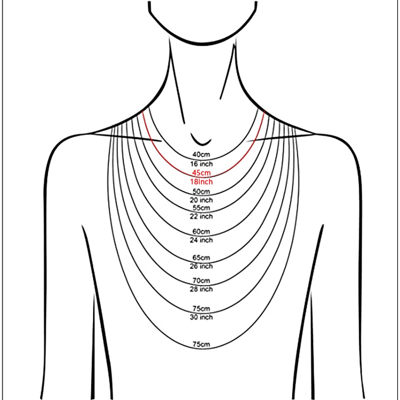 Kalung Rantai Klavikula Bahan Stainless Steel Warna Ganda Dapat Disesuaikan Untuk Pria Dan Wanita