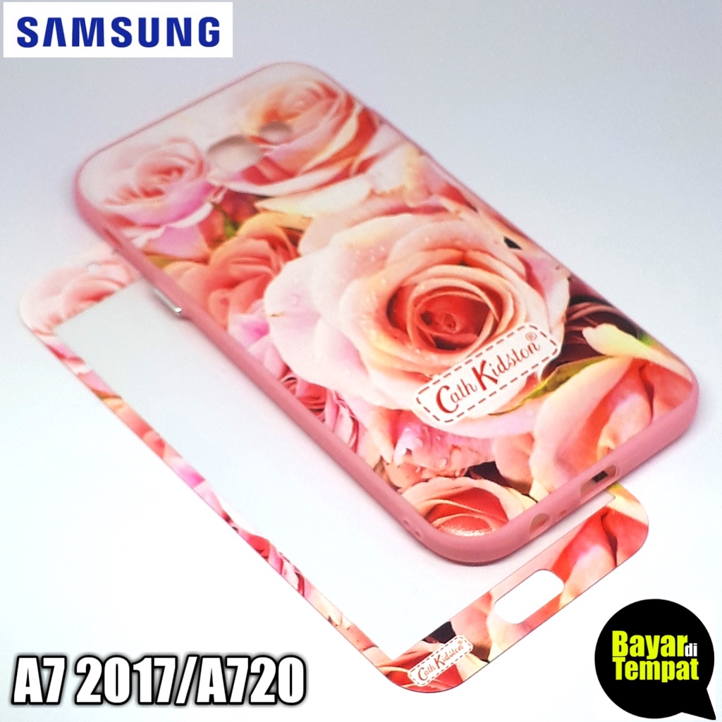 Case Hp Motif Bunga For Samsung A7 2017/A720