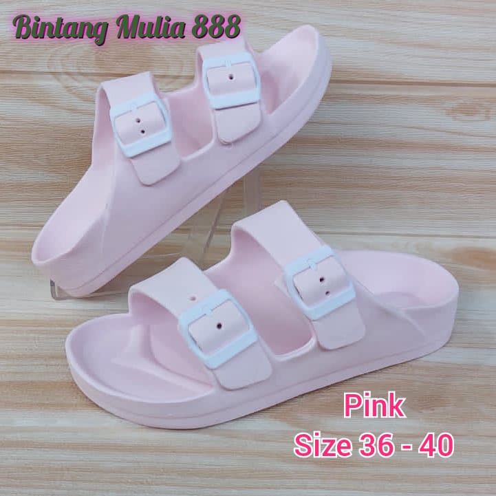 Sandal Jepang Wanita 2 Strap / Sendal Slop Slide Karet Anti Slip