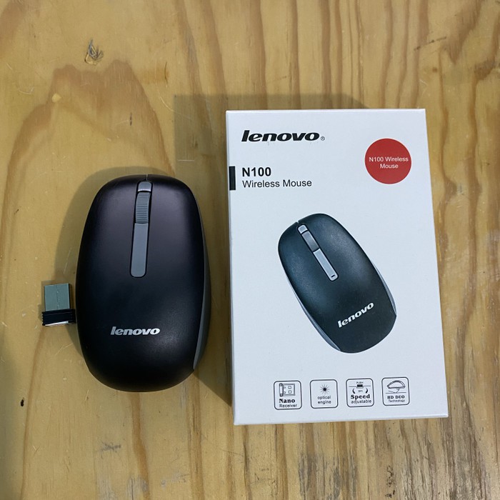 Mouse Wireless Lenovo N100 / Mouse Wireless / Lenovo N100 / USB