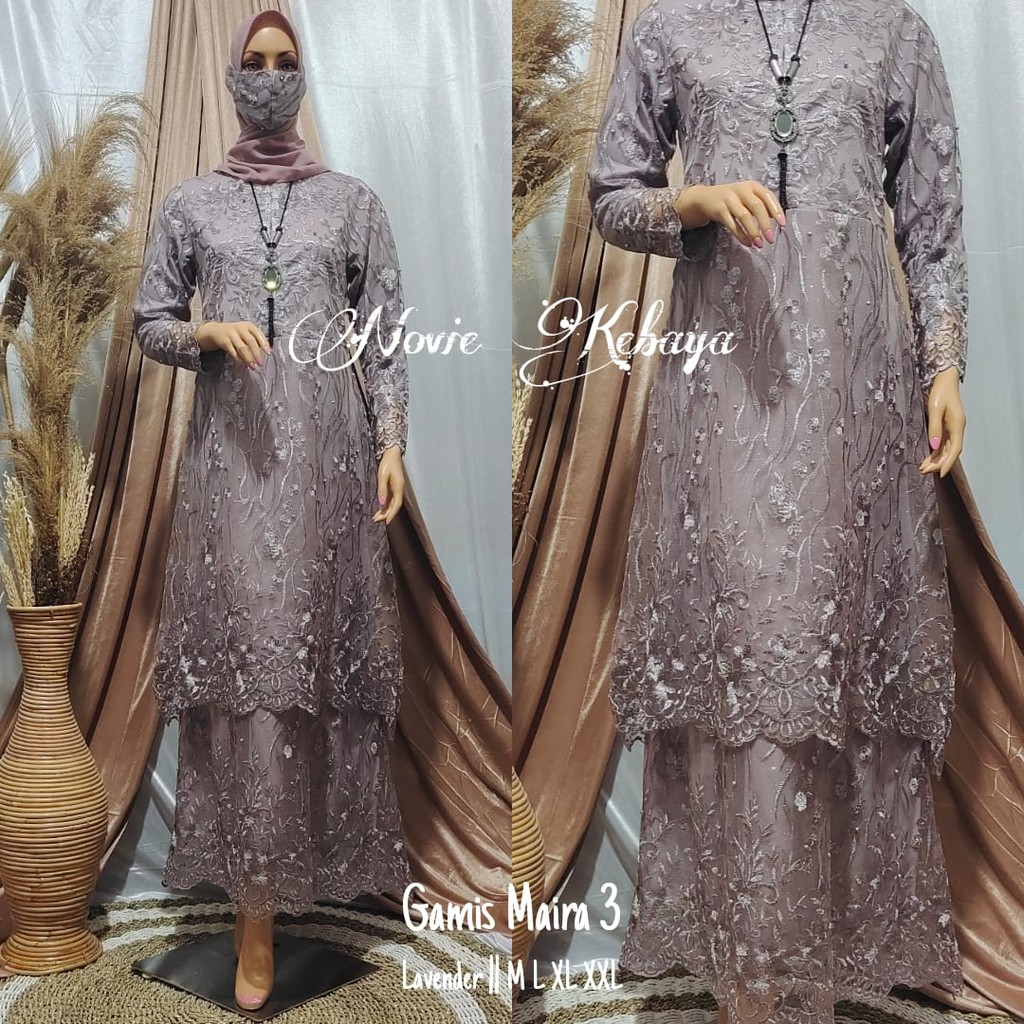 Gamis Tingkat  / Gamis Pesta Mewah / Gamis Modern / Gamis Brukat / Kebaya Modern / Gamis Busui