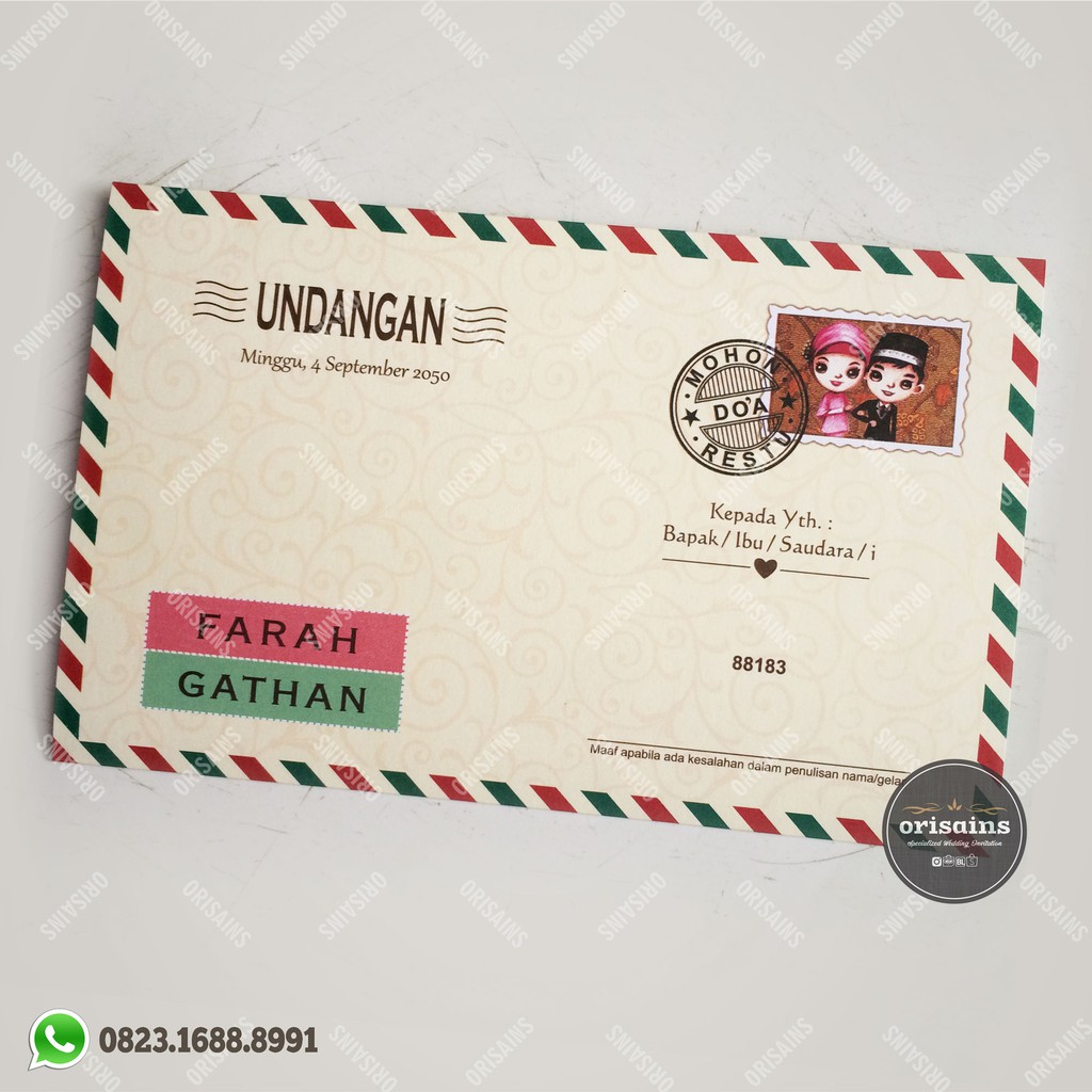 Harga Setting Blangko Undangan Model Erba Update Online
