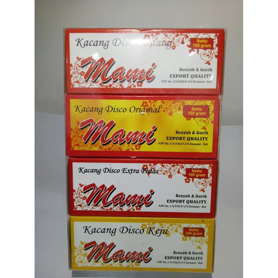 KACANG DISCO MAMI ASLI BALI 200gr