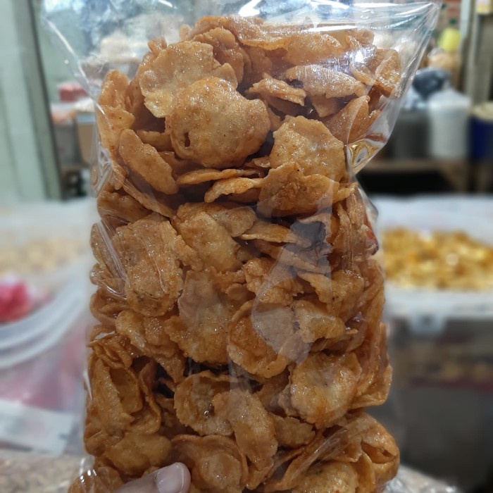 

Siap Krim Emping Crispy Pedas Manis ( Renyah )