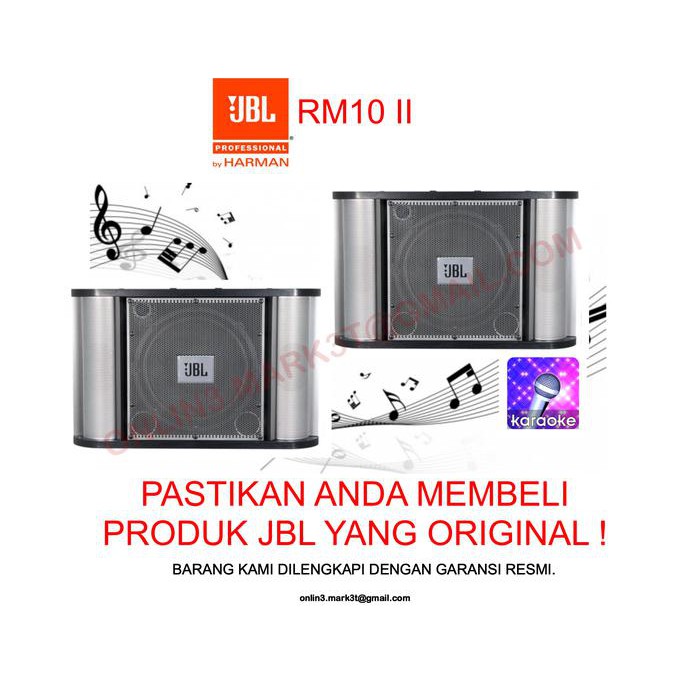 E0809 Jbl Rm10 Ii Karaoke Speaker Sln Bmb New