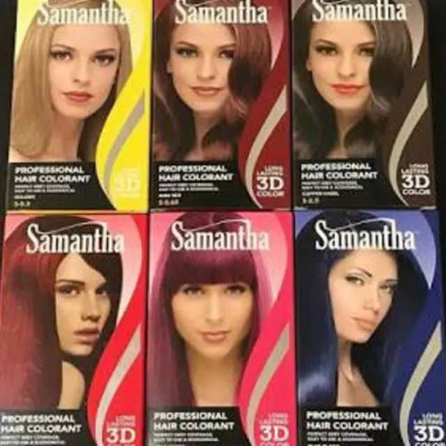 SAMANTHA HAIR COLORANT 3D