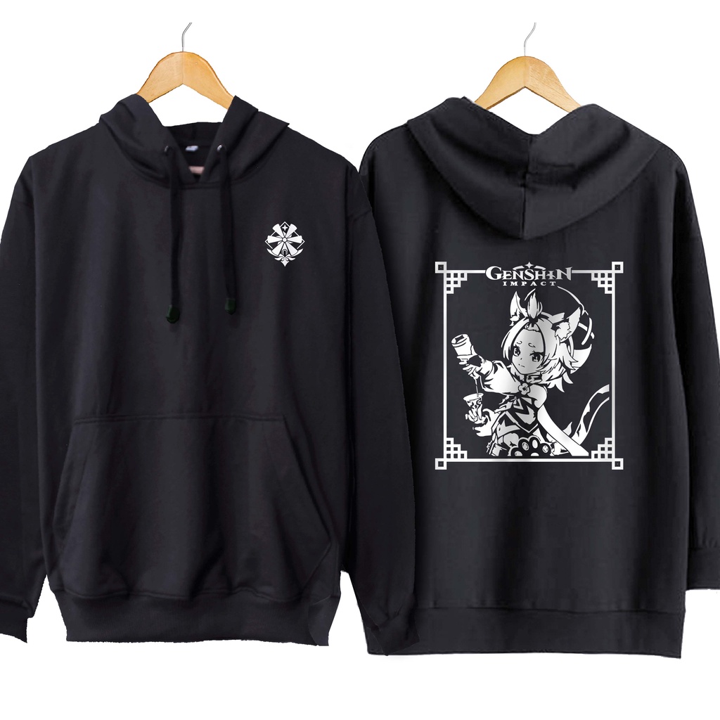 Jaket hoodie jumper japan game DIONA mondstadt - GENSHIN IMPACT material cotton fleece