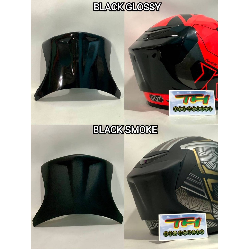 SPOILER KYT K2 RIDER /SPOILER 3D HELM KYT K2