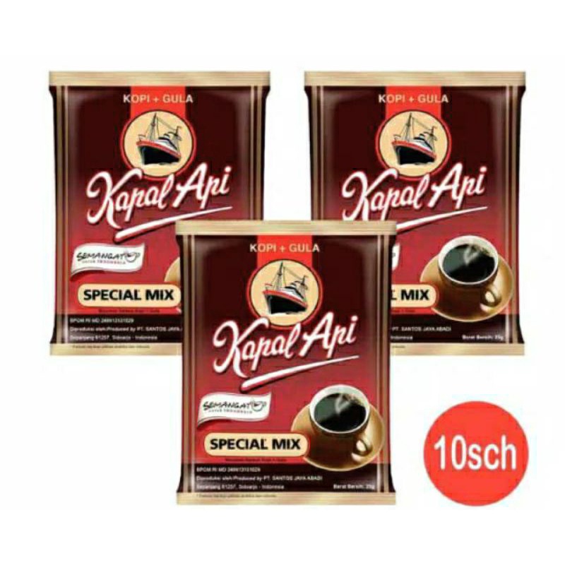 

Kopi Kapal Api Special Mix 10 Pcs | Abc susu 10pcs
