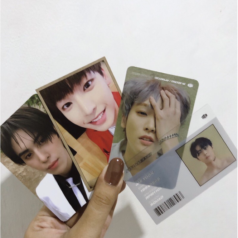 SF9 photocard taeyang inseong jaeyoon