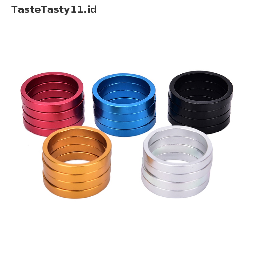 (TasteTasty) 4pcs Spacer Fork Depan Sepeda Ukuran 5mm