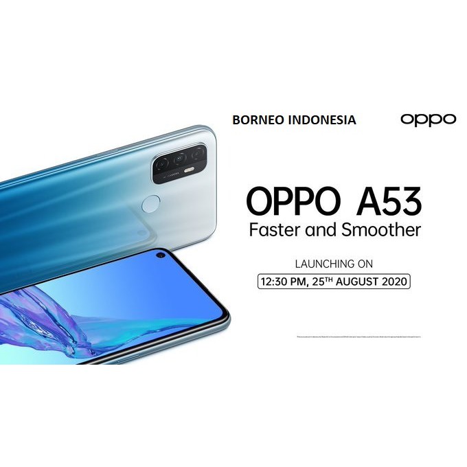 OPPO A53 RAM 6/128 GB  4/128GB GARANSI RESMI OPPO