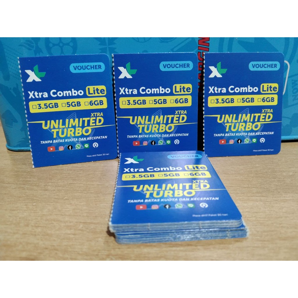 Voucher XL Extra Combo Lite 3.5GB 30Hari