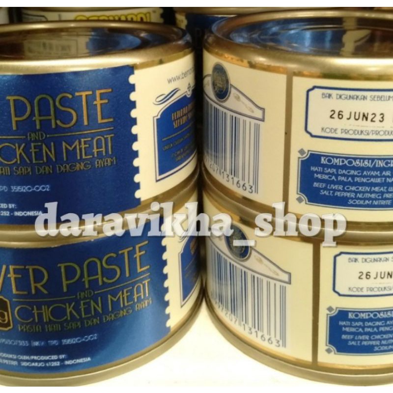 

Bernardi Liver Paste Chicken Meat 190gr