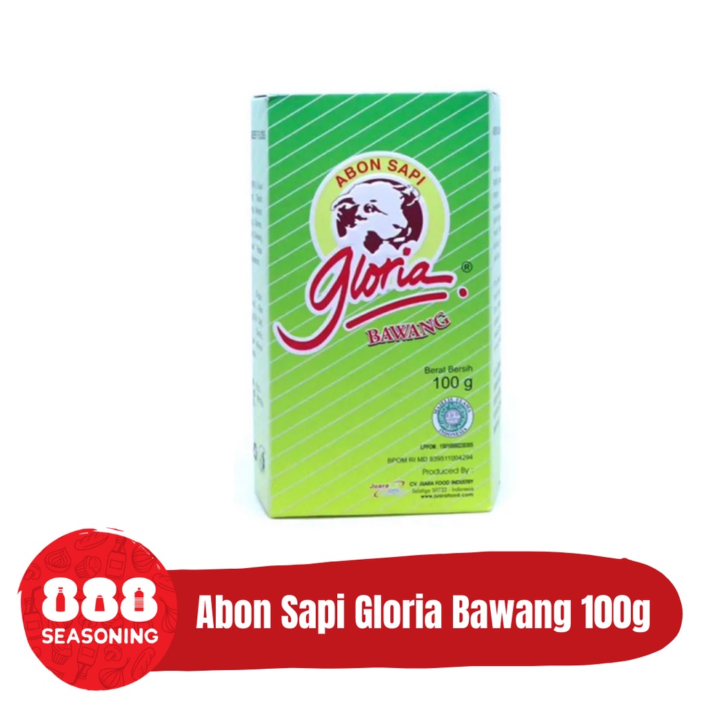 

ABON SAPI GLORIA BAWANG (Beef Floss) 100g