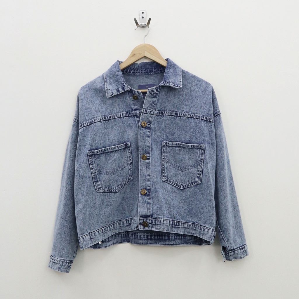 Oversize gp bear jacket jeans - Thejanclothes