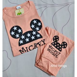  Baju  Anak  Kode Mickey  Mouse  Light Orange Shopee Indonesia