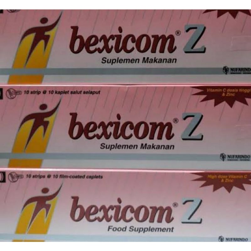 Bexicom Z strip(Vitamin C,B,E,Zinc)