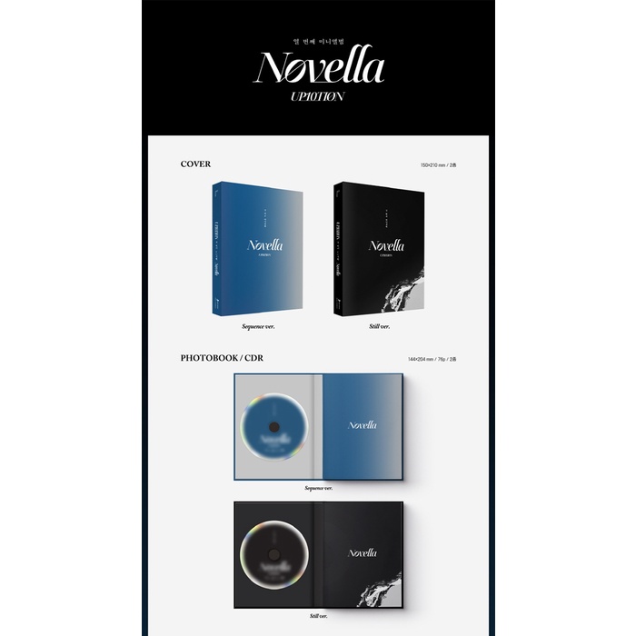 UP10TION - 10th Mini Album NOVELLA