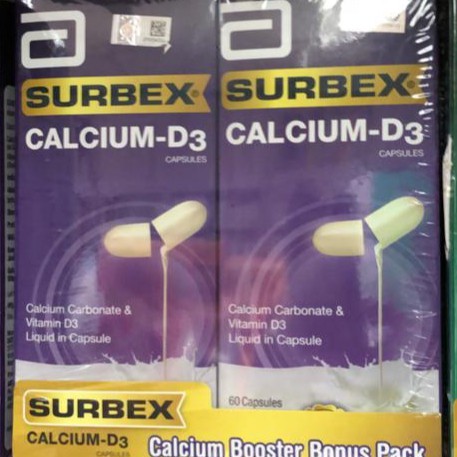 Surbex calcium D3 TWIN PACK