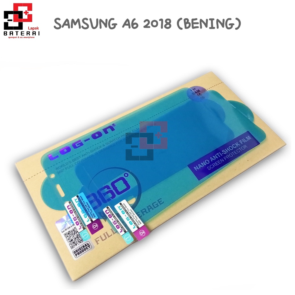 LOG - ON Anti Gores Hydrogel Samsung A6 2018