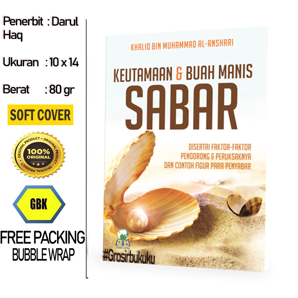 Buku Saku Keutamaan &amp; Buah Manis Sabar - Darul Haq