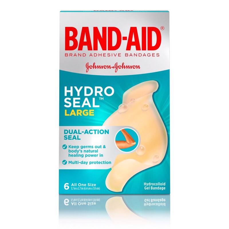 Jual The New Viral!! Band Aid Johnson & Johnson Hydro Seal 100% Authentic  Usa! Moneyback Guarantee Indonesia|Shopee Indonesia